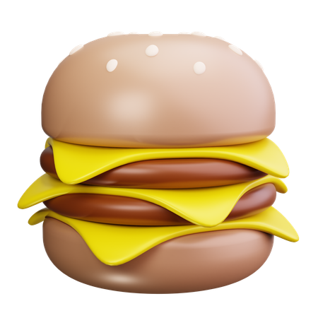 Burger  3D Icon