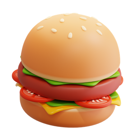Burger  3D Icon
