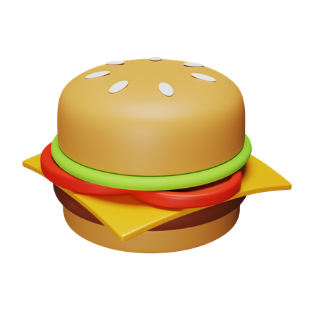 Burger  3D Icon