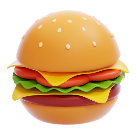 BURGER  3D Icon