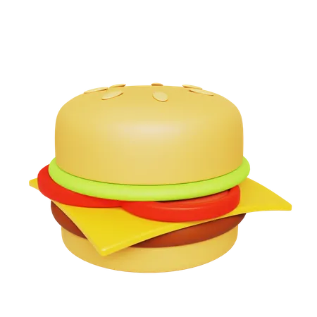 Burger  3D Icon