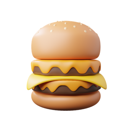 Burger  3D Icon