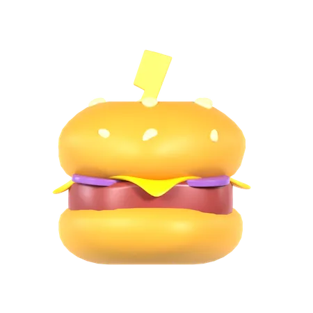 Burger  3D Icon