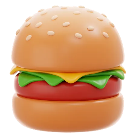 Burger  3D Icon