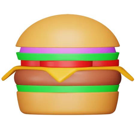 Burger  3D Icon