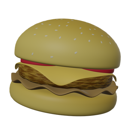 Burger  3D Icon