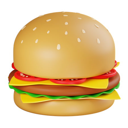 Burger  3D Icon