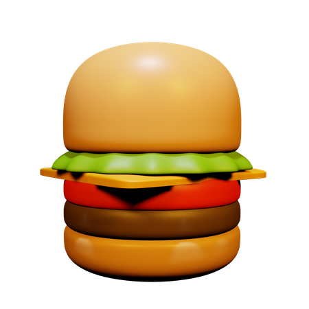 Burger  3D Icon