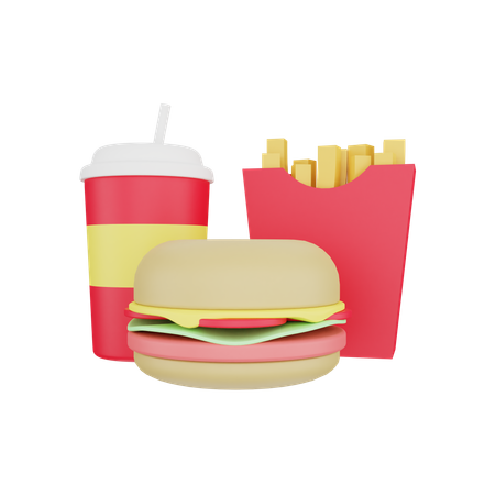 Burger  3D Icon