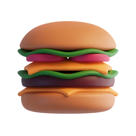 Burger  3D Icon