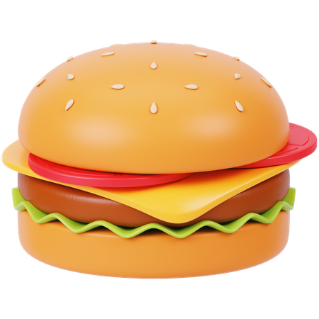 Burger  3D Icon
