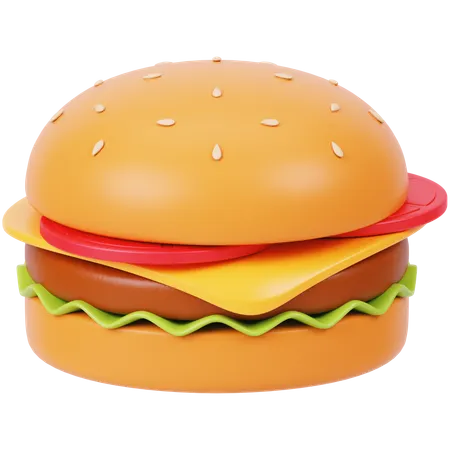 Burger  3D Icon