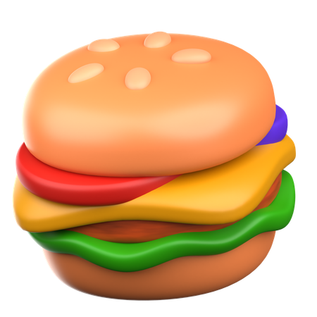 BURGER  3D Icon