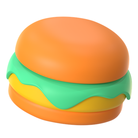 Burger  3D Icon