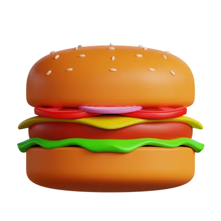 Burger  3D Icon