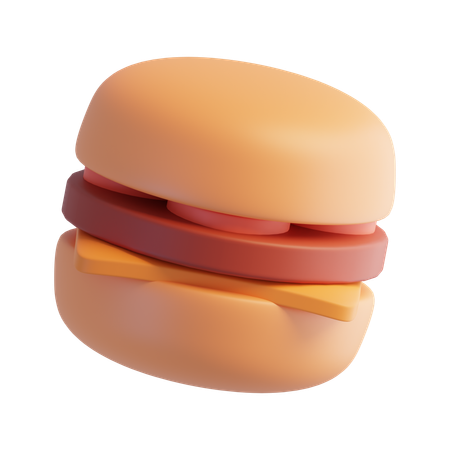 Burger  3D Icon