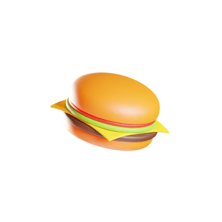 Burger  3D Icon