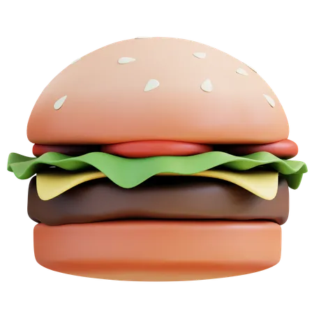 Burger  3D Icon