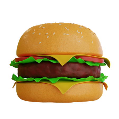 Burger  3D Icon