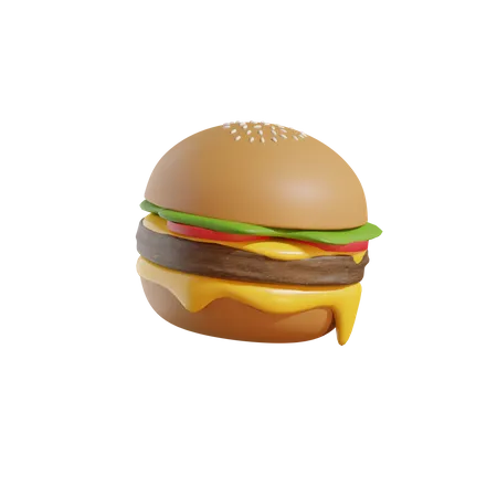 Burger  3D Icon