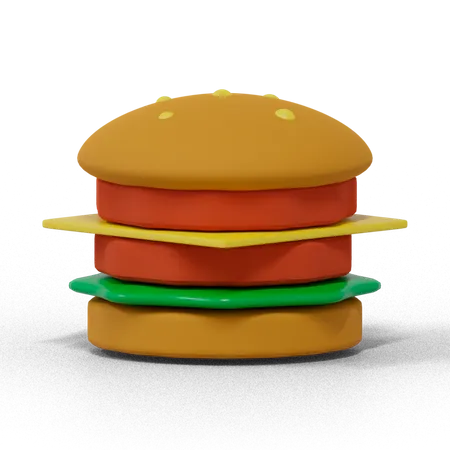 Burger  3D Icon