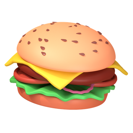 BURGER  3D Icon