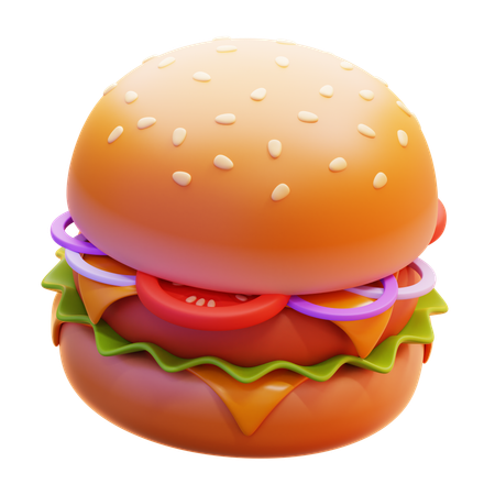 BURGER  3D Icon