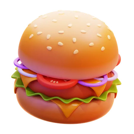 BURGER  3D Icon