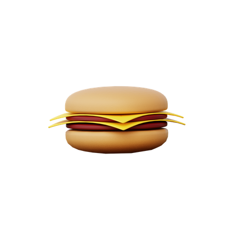 Burger  3D Icon
