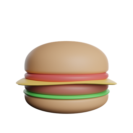 Burger  3D Icon