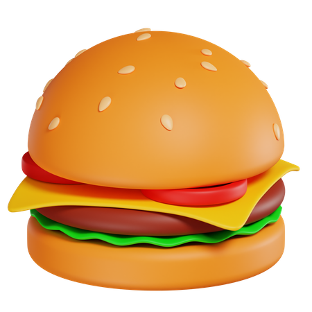 Burger  3D Icon