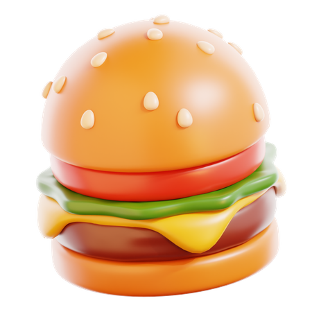 Burger  3D Icon