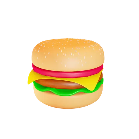 These Are 3 D Burger Icons Commonly Used In Design And Games 3D Icon