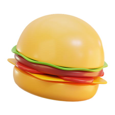 Burger  3D Icon