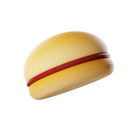 Burger Bun 3D Icon