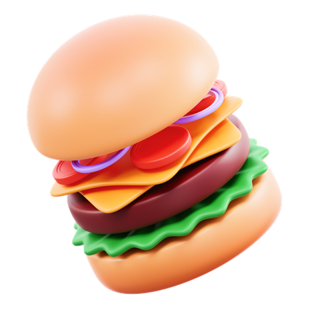 Burgers  3D Icon