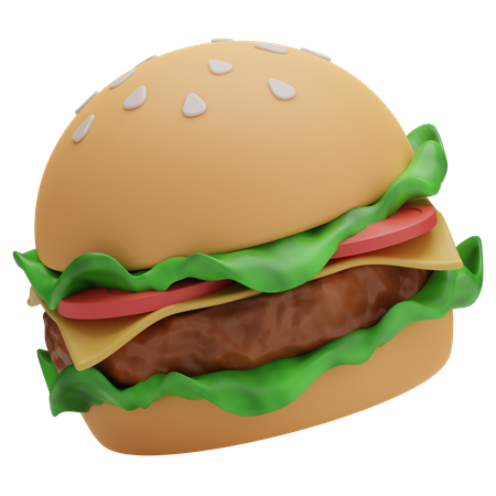 Burgers  3D Icon