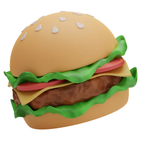 Burgers  3D Icon