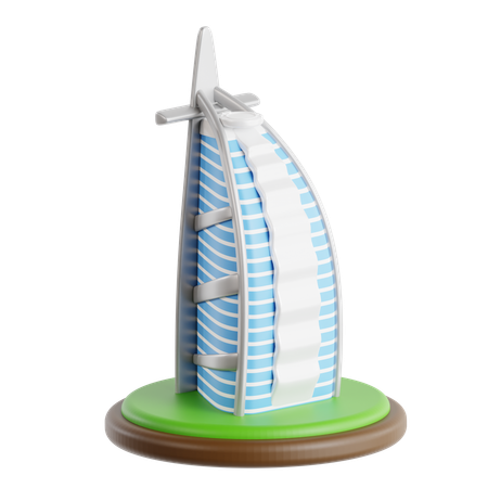 Burj Al Arab  3D Icon