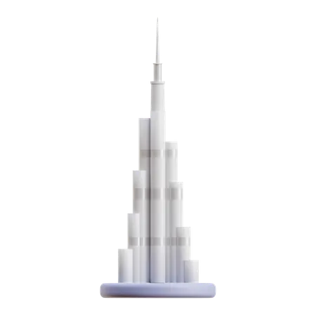 Burj Khalifa  3D Icon