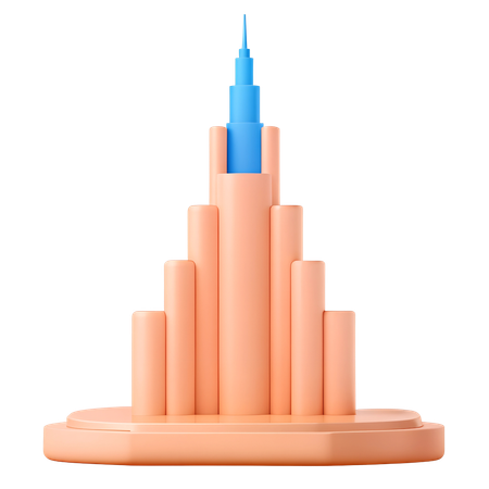 Burj Khalifa  3D Icon