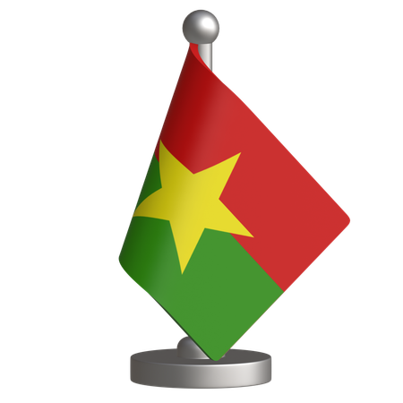 Burkina Faso  3D Icon