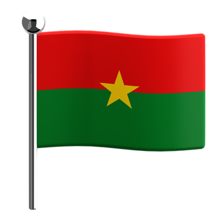 Burkina faso  3D Icon