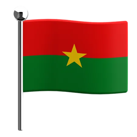 Burkina faso  3D Icon