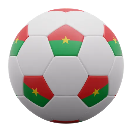 Burkina Faso Ball  3D Icon