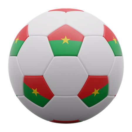 Ballon Burkina Faso  3D Icon