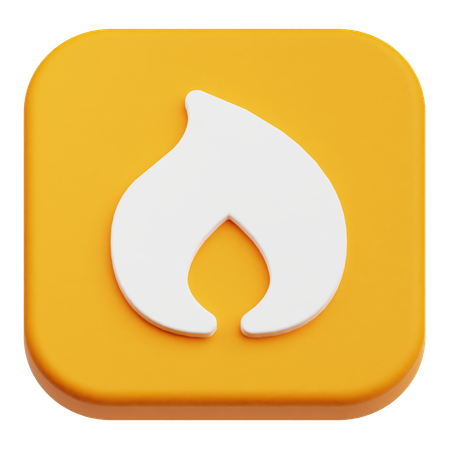 Burn  3D Icon