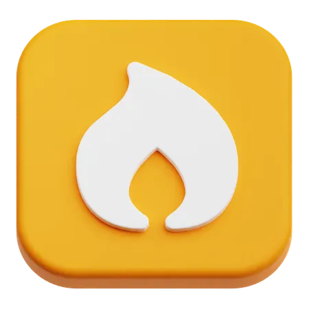 Burn  3D Icon