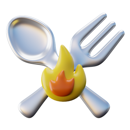 Burn Calorie  3D Icon