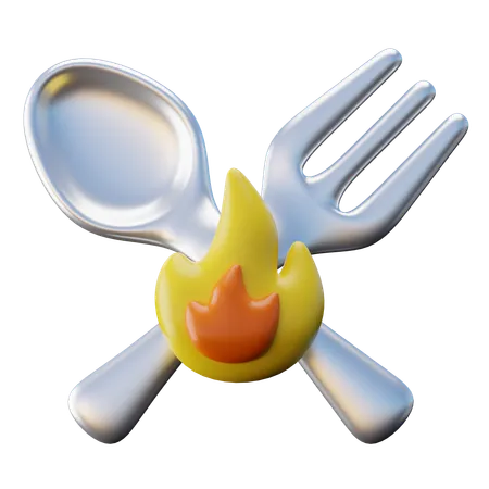 Burn Calorie  3D Icon